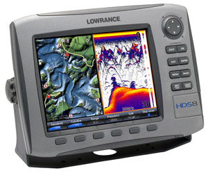 Картплоттер-эхолот Lowrance HDS 8